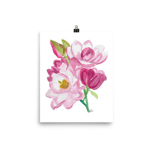 Magnolia Bunch - Art Print