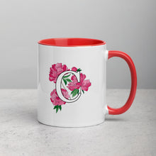 Load image into Gallery viewer, Letter C Floral Mug
