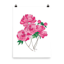 Load image into Gallery viewer, Peony Flower - Art Print