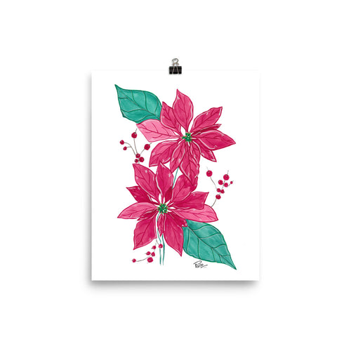 Poinsettia - Art Print