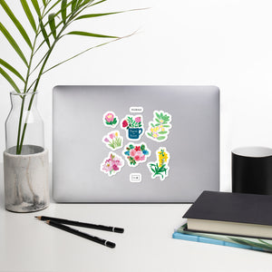 Floral Bubble-free stickers