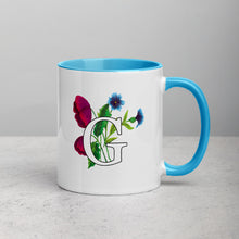 Load image into Gallery viewer, Letter G Floral Mug