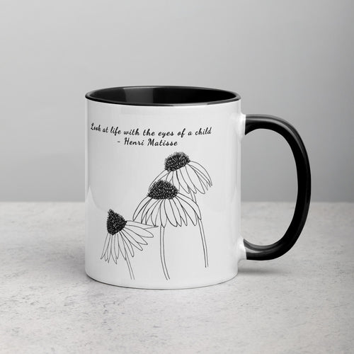 Look at life with the eyes of a child - Matisse - Mug